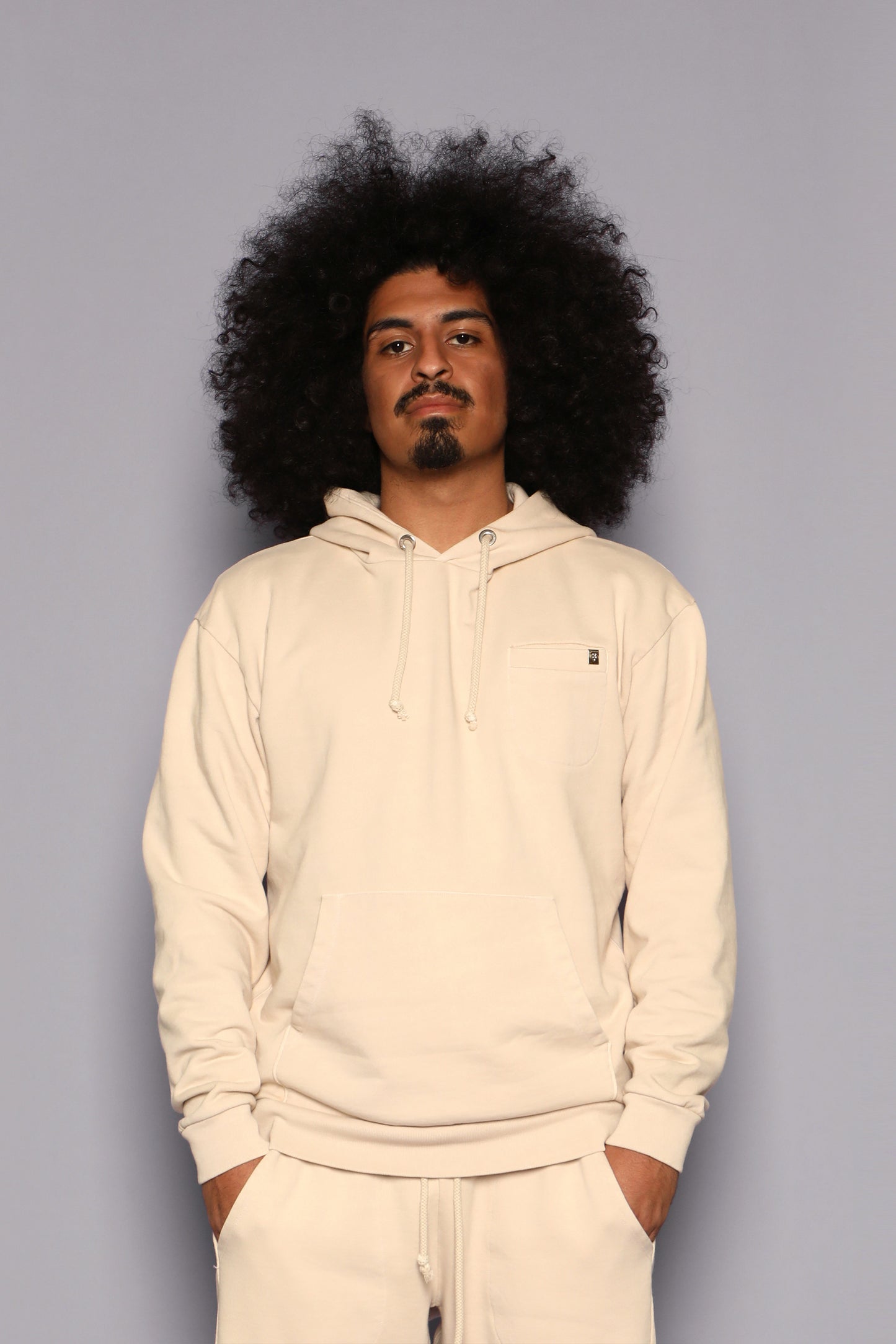 CLASSIC TAB CHEST PKT HOODY